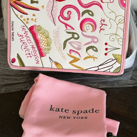 NWT - Kate Spade Secret Garden Embroidered Bag - Picture 15 of 16